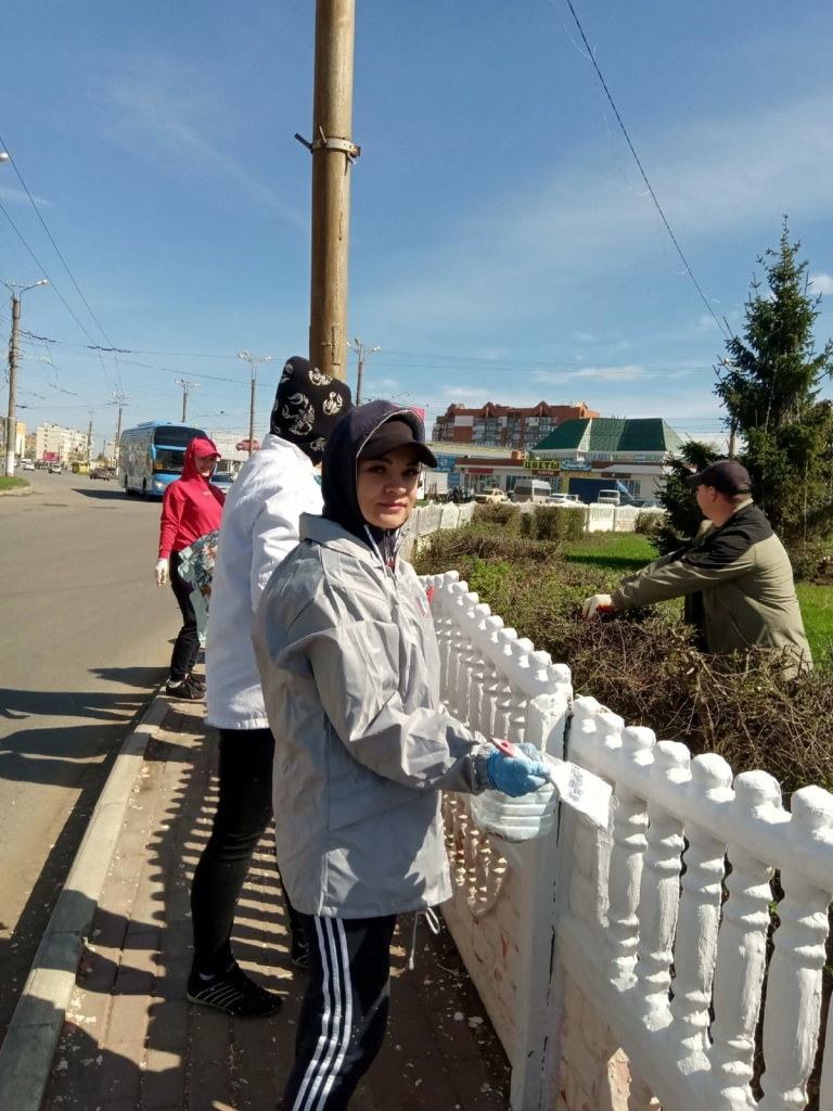 В городском округе Саранск продолжается акция «Чистый город» | 24.04.2024 |  Саранск - БезФормата